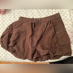Anthropology Pilcro Women’s Chocolate Brown Bubble Skirt